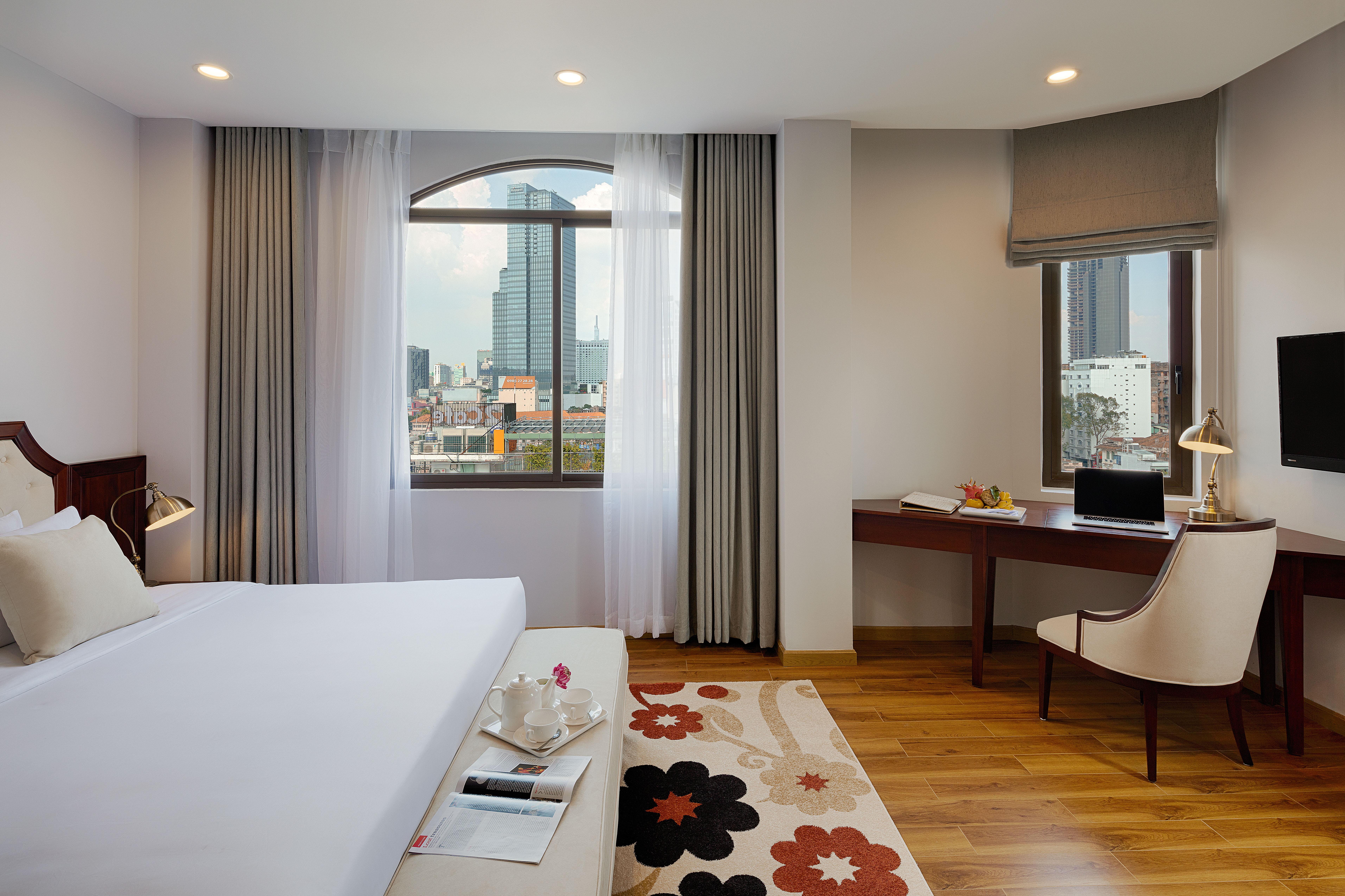 Happy Life Grand Hotel & Rooftop Skybar Ho Si Minh-város Kültér fotó