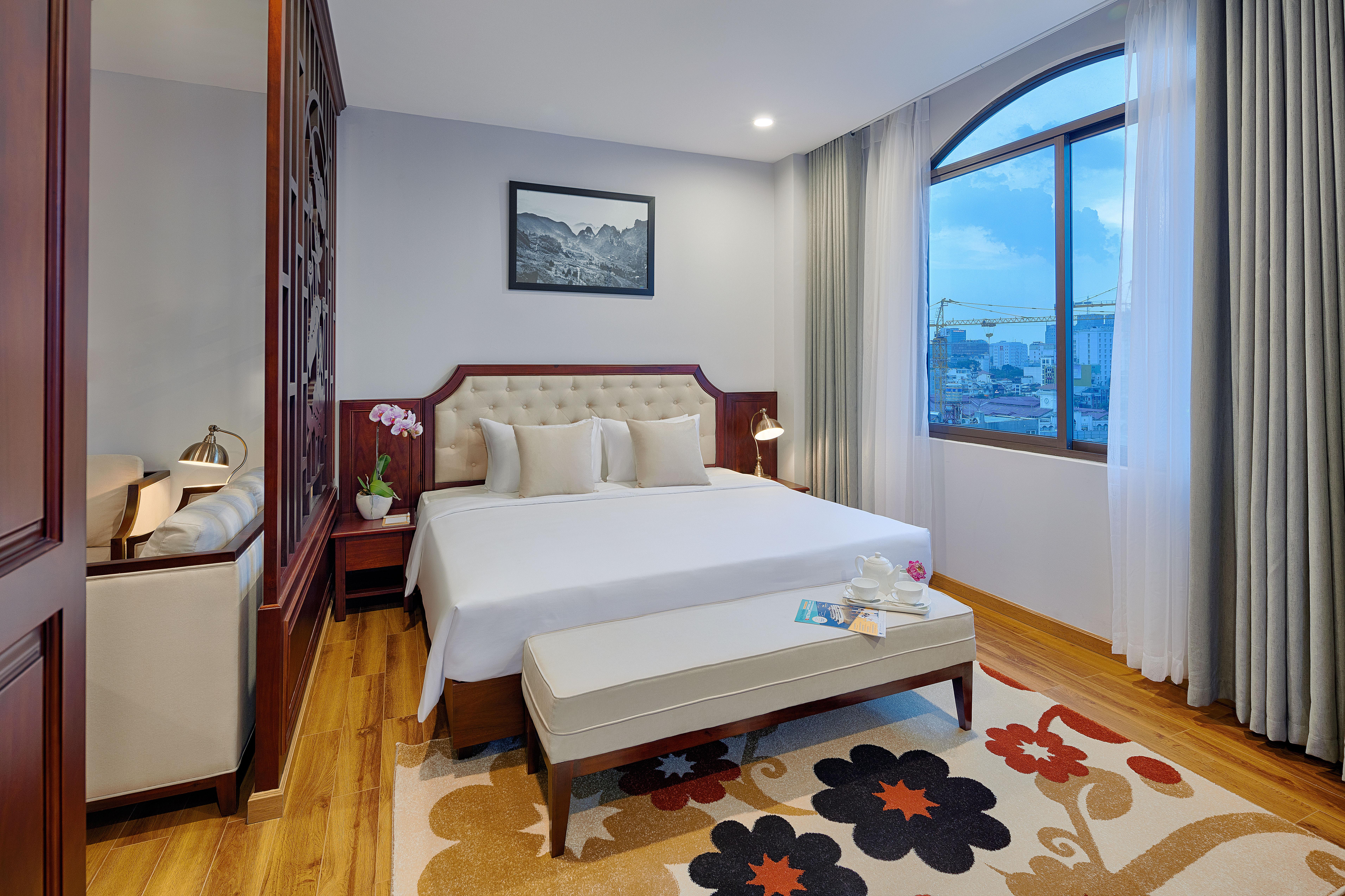 Happy Life Grand Hotel & Rooftop Skybar Ho Si Minh-város Kültér fotó