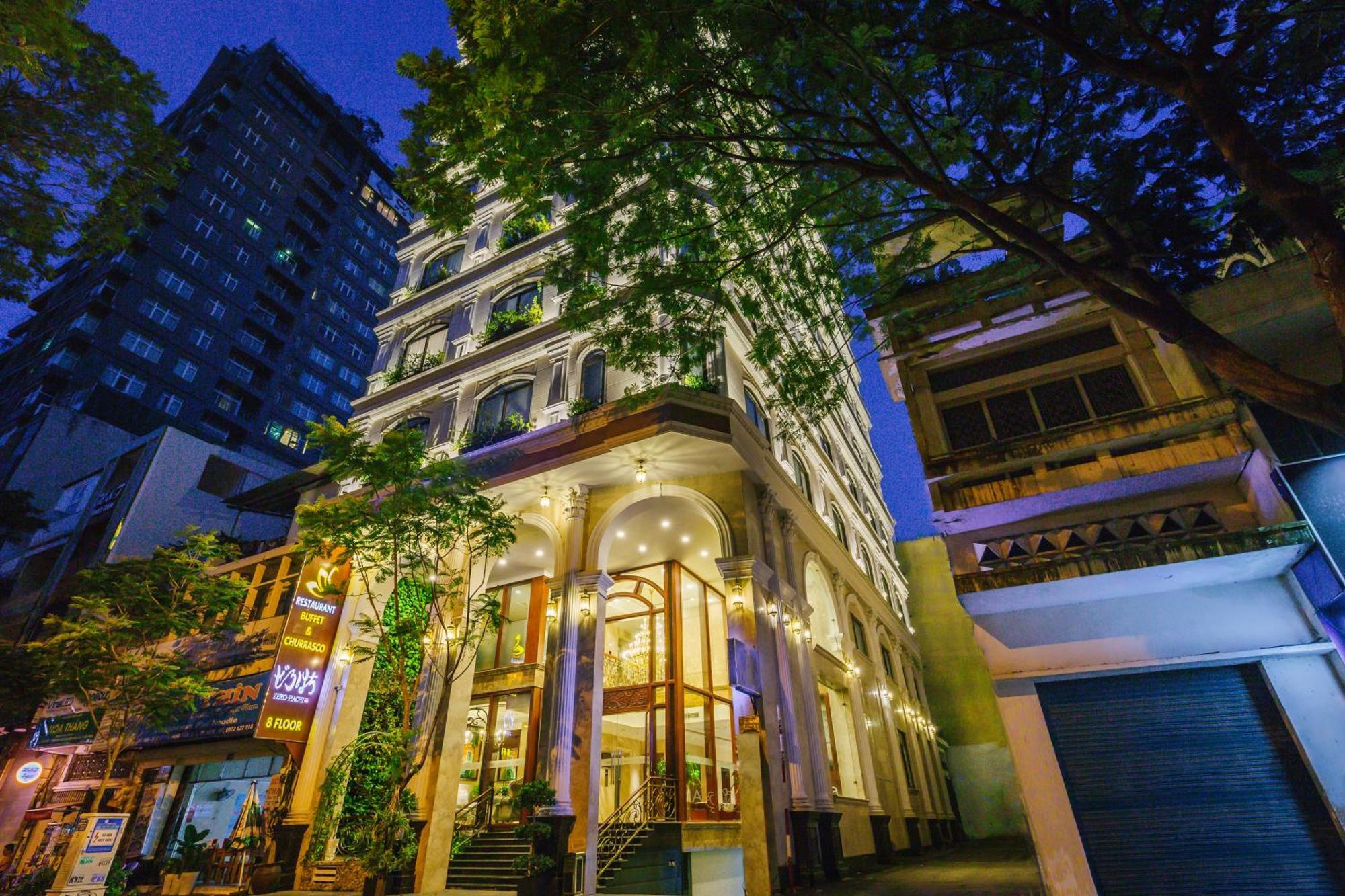 Happy Life Grand Hotel & Rooftop Skybar Ho Si Minh-város Kültér fotó